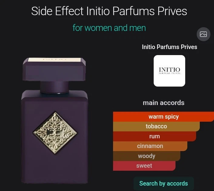Initio Side Effect 3.04 oz Unisex Eau de Parfum