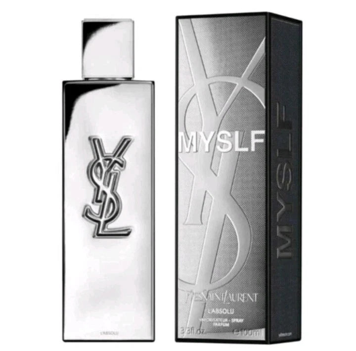 Yves Saint Laurent MYSLF L' ABSOLU 3.3 oz. PARFUM Spray for Men. New Sealed Box